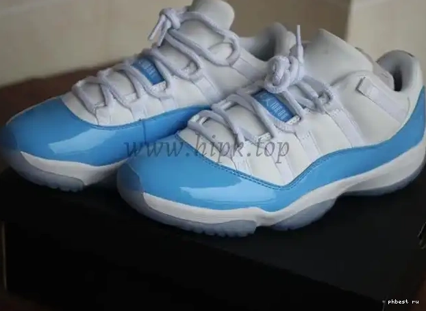 Low Air Authentic Jordan 11 Columbia 0613